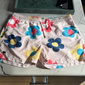 OAS Multicolor Floral Men's Swim Trunks